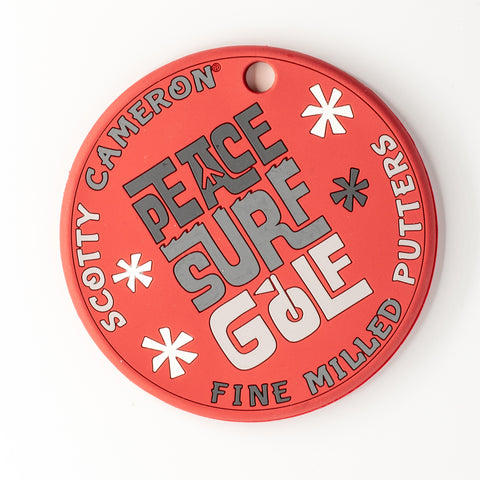 Peace, Surf and Golf Putting Disc