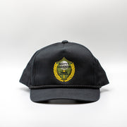 Laurel Badge Hat With Rope