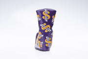 Cash Is King Bling Purple Custom Shop Head Cover